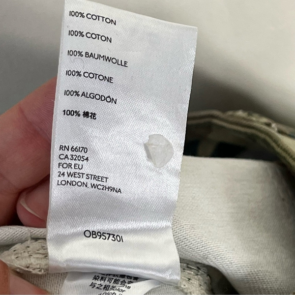 Free People Remy Camo Printed Cropped Ankle High Rise Rigid Jeans Size 25 Jeans - Picture 8 of 12